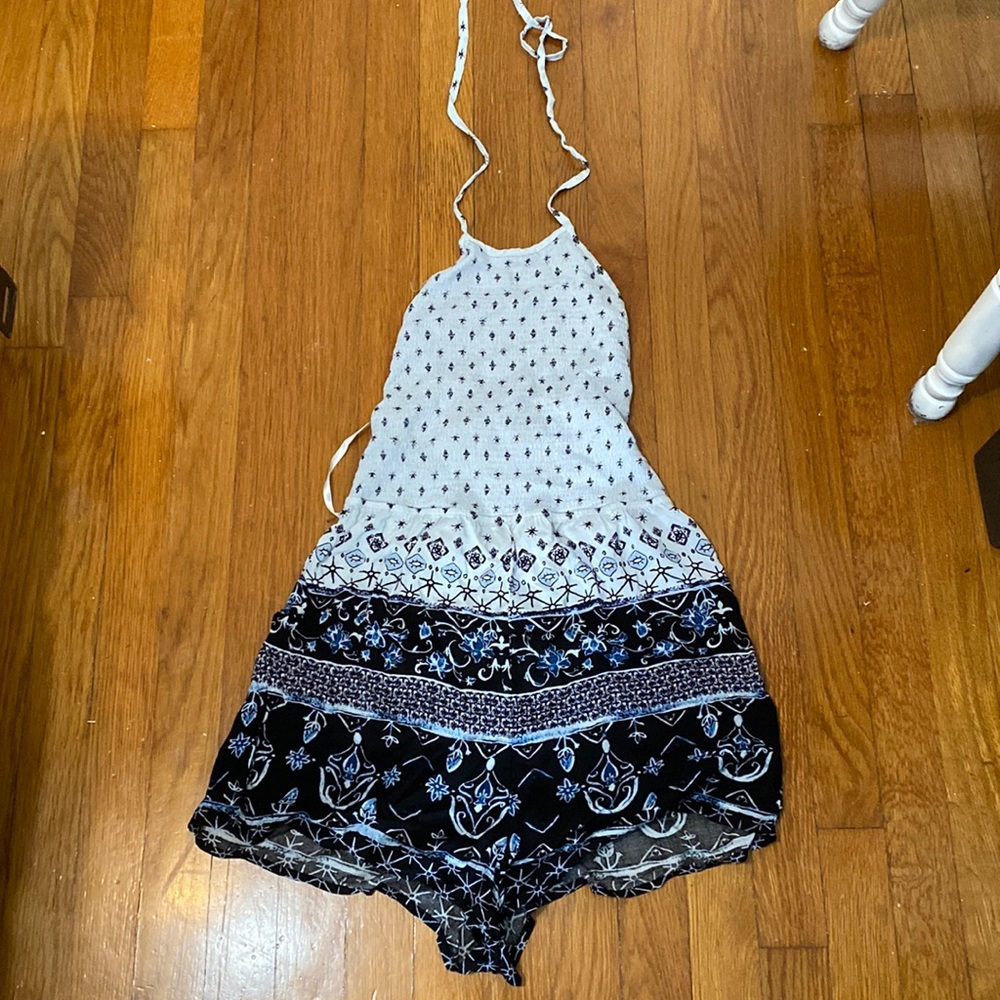 Backless Romper